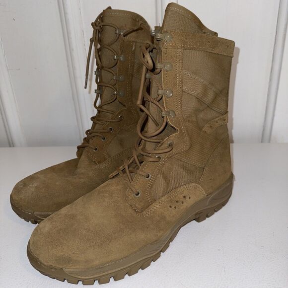 Belleville Boots Mens 12.0 R Brown Military One Xero C320 Assault Combat Light - Picture 1 of 8